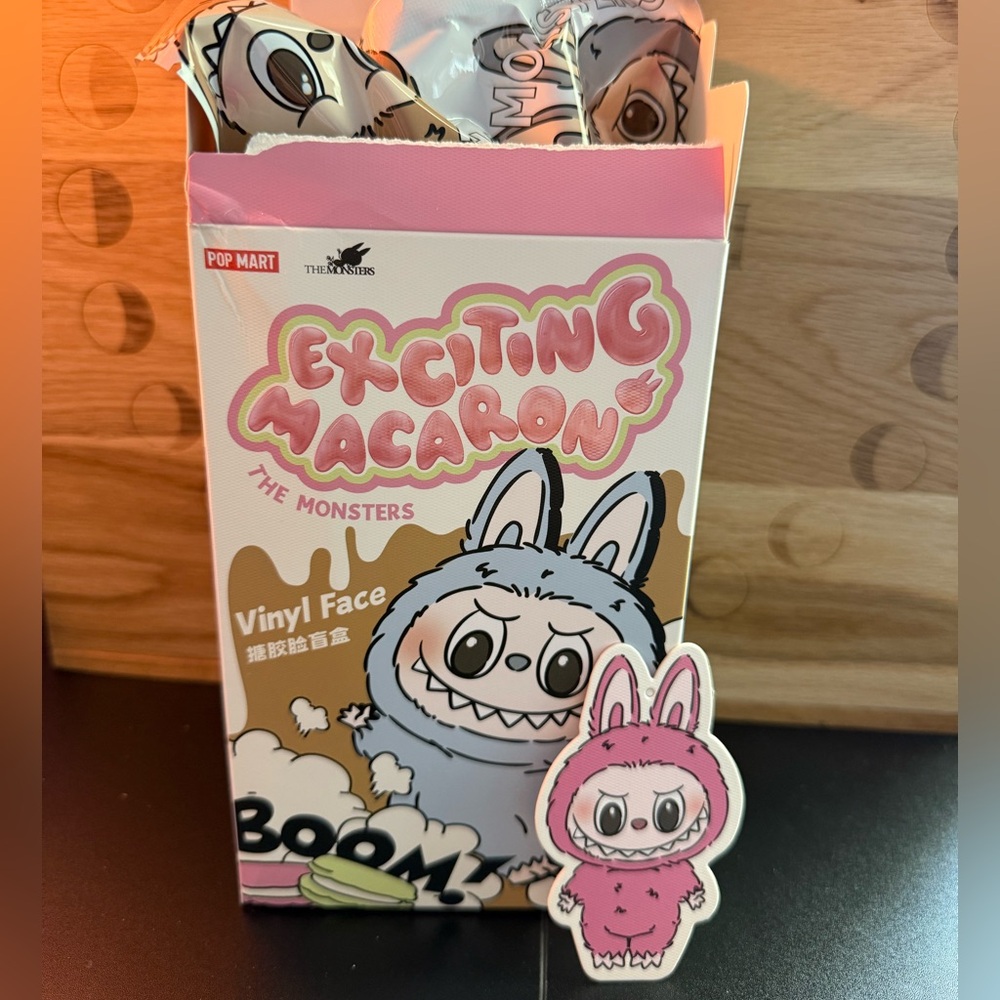 Labubu Exciting Macaron Vinyl Face Toy Lychee Berry 💯 Authentic